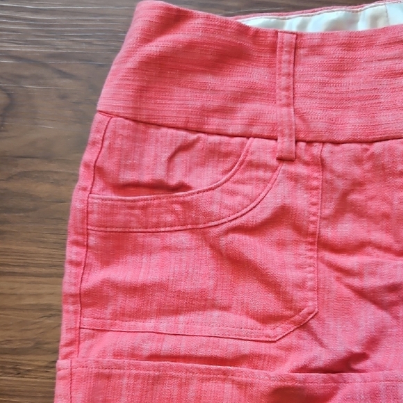 Pink High Waist Shorts - JUNIORS Size 5 - Picture 5 of 8